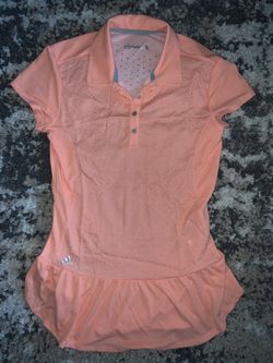 Women’s adidas golf polo size s