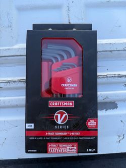 Craftsman V Series 9-Piece Metric Hex Key Set