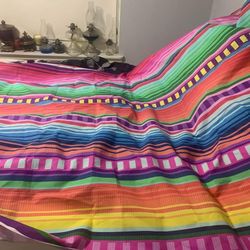Mexican Rainbow Table Cloth