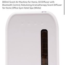 Oil Diffuser With Bluetooth Control 