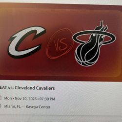 Cavaliers Vs Heat 