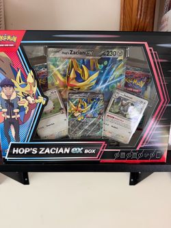 Pokemon hops zacian ex box