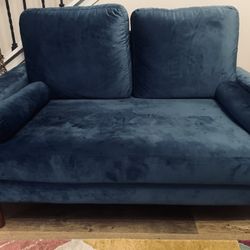 Blue Couch & Love seat 