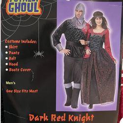 Dark Red Knight Men’s Halloween Costume 