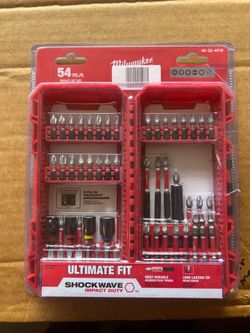 Milwaukee 54 piece impact bit set