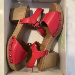 Style & Co Anddreas Red Heels, Size 9