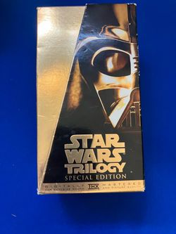 Star Wars Trilogy Special Edition VHS set