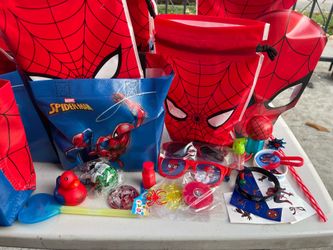 Spiderman goodie bags