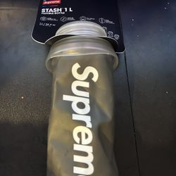 Supreme HydraPak 1L Flexible Bottle Black