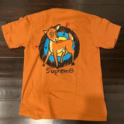 Supreme Deer Tee Orange