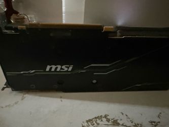 Nvidia msi GPU 2080 RTX