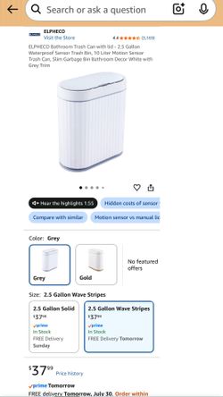 Automatic trash can