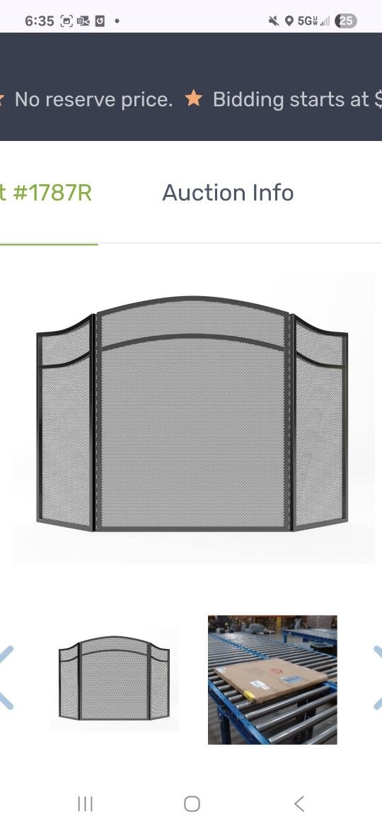 Fireplace Cover 36 Inch Brand New