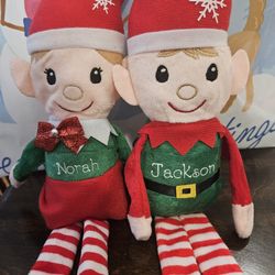 Personalized Christmas Elves 