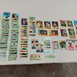 Vintage 1960s 1970s Sports Baseball Cards Lot 300+ Cards Shipping Available 