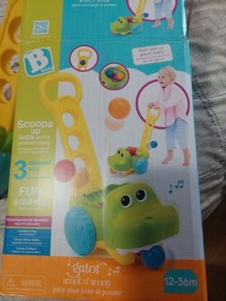 Infantino B Kids Gator Scoot N' Scoop