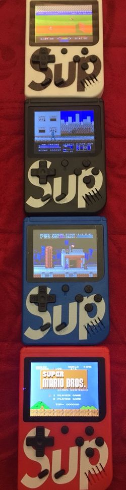 NEW 2020 SUP Edition Handheld Consoles!🤩 400 GAMES IN EACH CONSOLE!!
