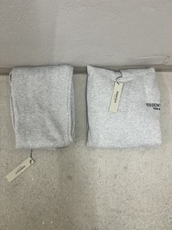 Essentials Hoodie With Sweatpants Gray