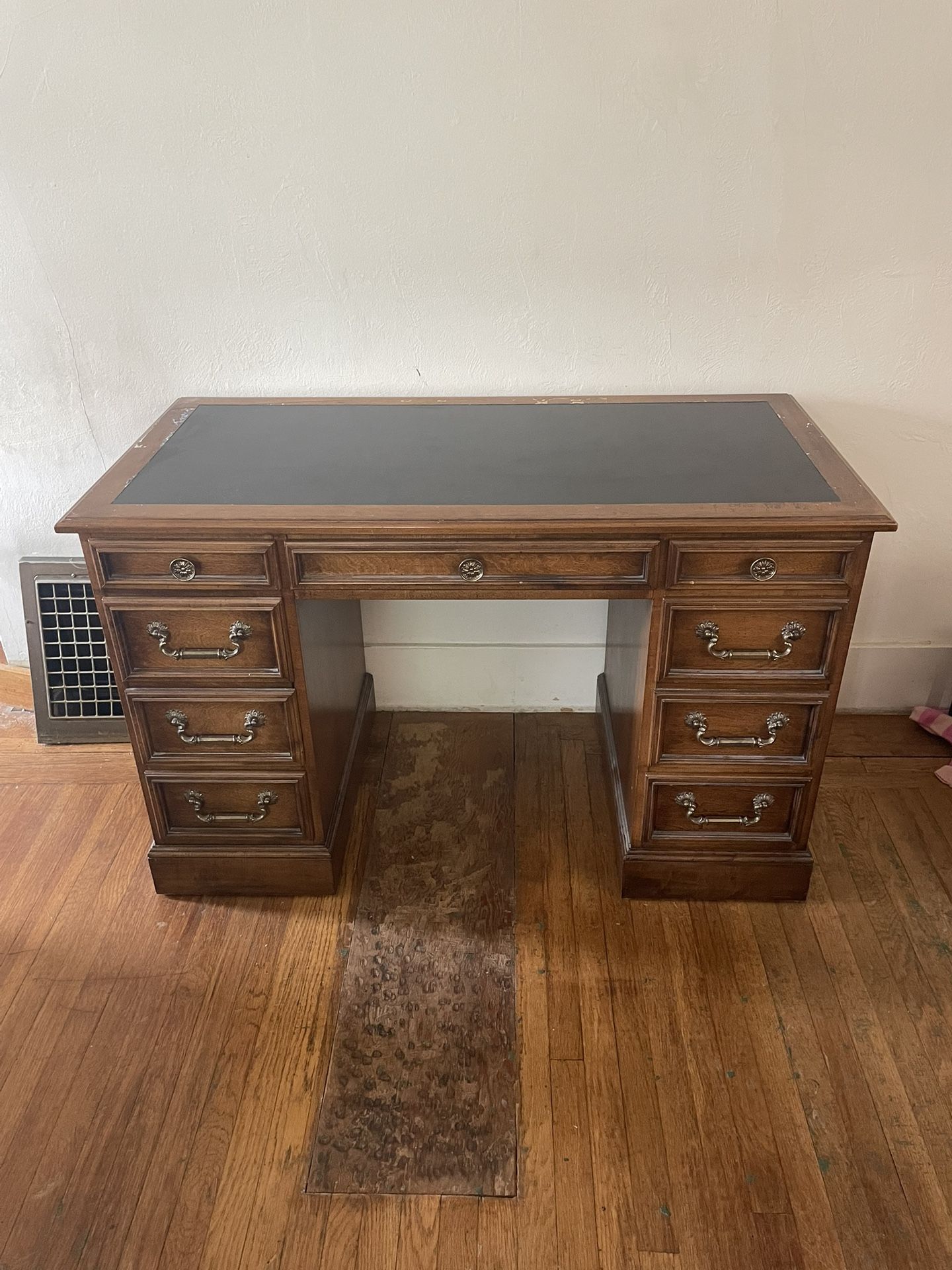 Antique Wood Desk 🏷️