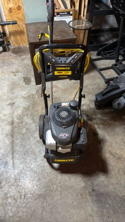 A Honda brute 2800 psi pressure washer, gas powered