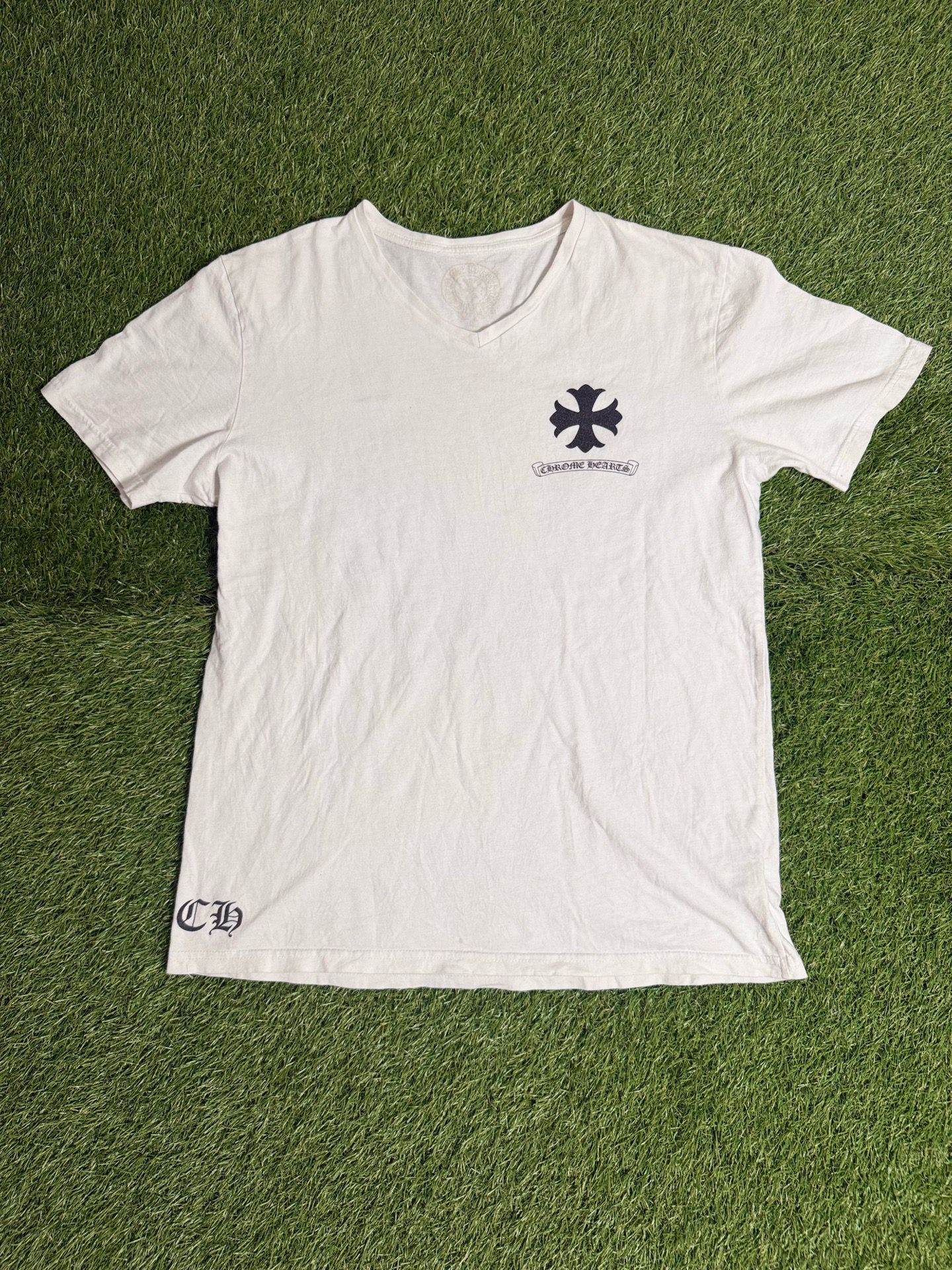 Size L - Chrome Hearts Kaleidoscope V Neck Tee