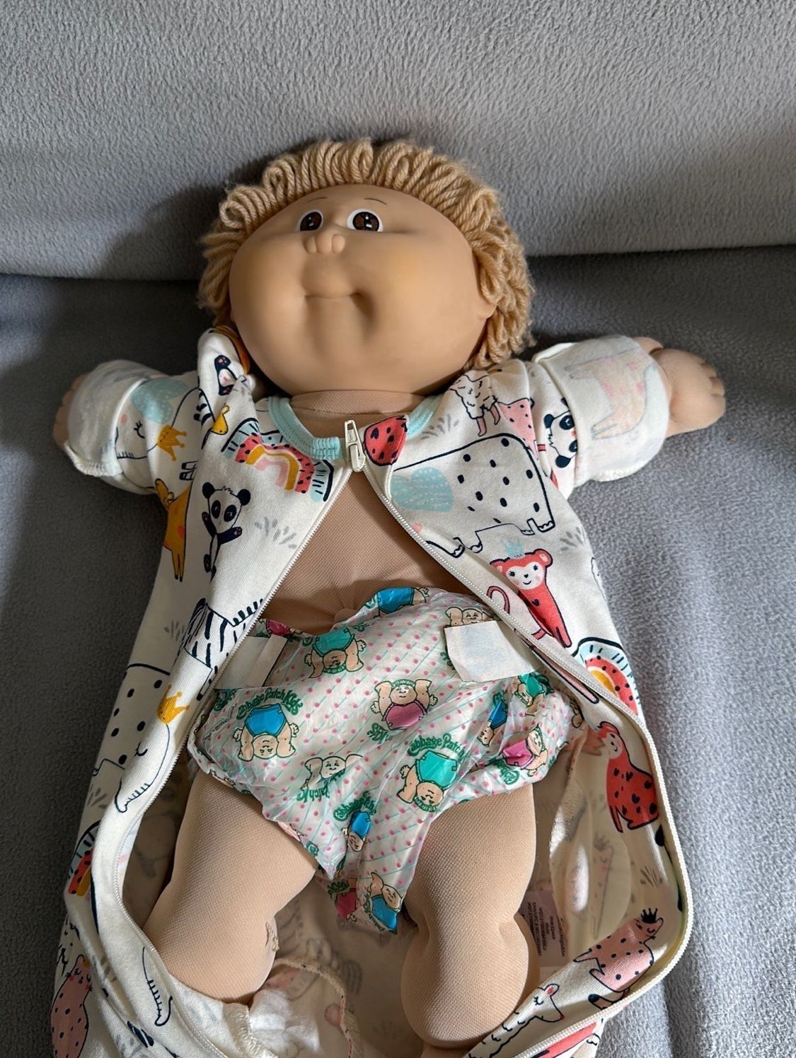 Vintage Cabbage Patch Doll Signed Original Package Japan Factory Antiques