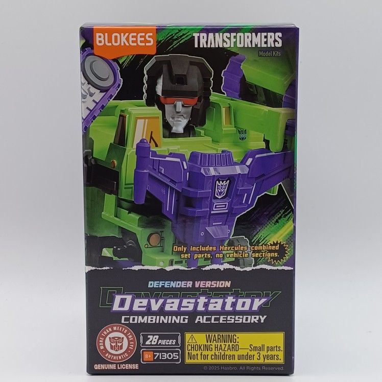 Transformers G1 Galaxy Version Defender Devastator Combining Accessory Kit NEW