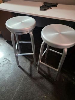 Bar stools stainless steel 2