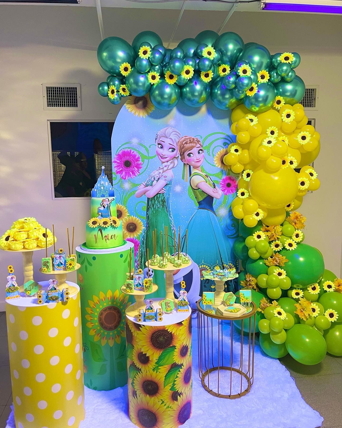 Fr0zen Party Decoration Kids Party Fiesta De Elsa Y Ana Fever