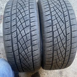 Pair Tires 225 50 18