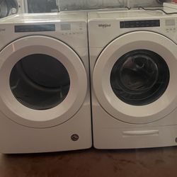 Whirlpool Gas Dryer And Washer Machine Used 