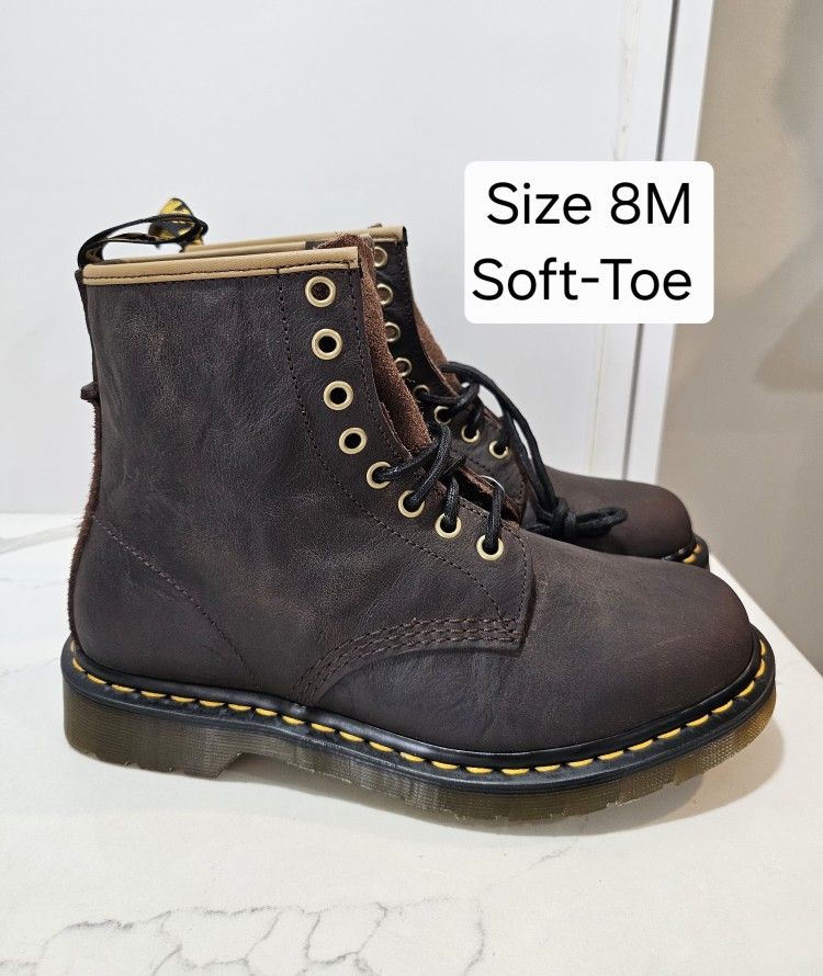 Dr Martens Soft Toe Work Boots Size 8