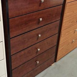 5 Drawer  Cherry color