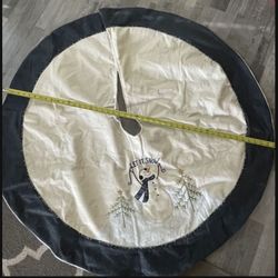 Snowman Christmas Tree Skirt