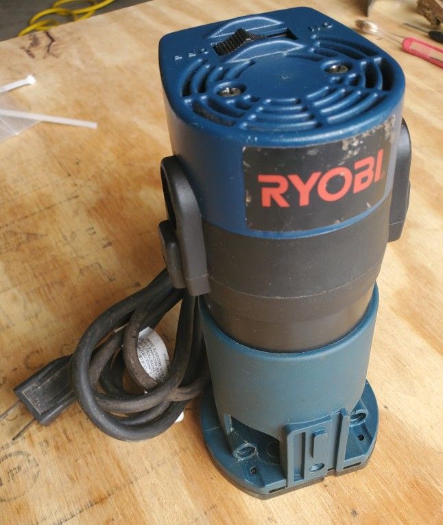 Ryobi + Black & Decker Fixed Base Routers (3)