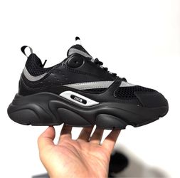 Dior B22 Sneakers Black Silver