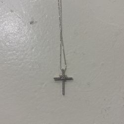 Diamond cross Necklace