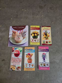 Creative Baking, Bouquets and Drinks instructional booklets