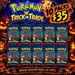 Pokemon TCG : 2024 Trick or Trade Booster Packs