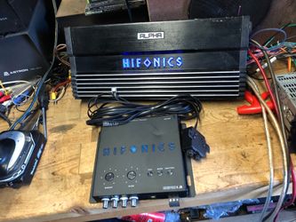 Hifonics A2000.1D 2000W Class-D Alpha Series Monoblock Car Amplifier