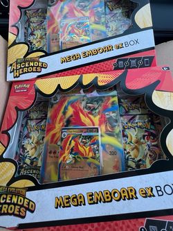 Pokemon MEGA 
Emboar EX Box