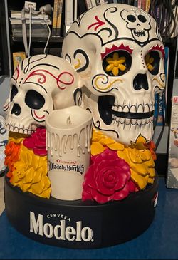 Dia De Los Muertos 2 1/2 Feet Tall, Tall  New 