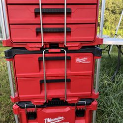 5 Piece Milwaukee Packout With Drawers