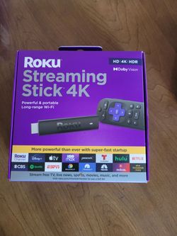 New Roku 4k steming