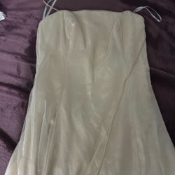 Beige Bridal Dress