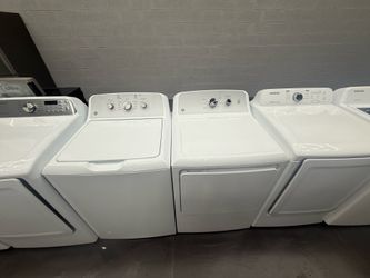 Ge washer and dryer set “27 ( Lavadora y secadora )