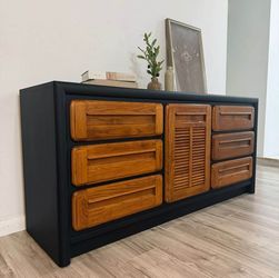 Gorgeous Restored Dresser / Credenza By Dixie
68”L x 19”W x 31.5”H