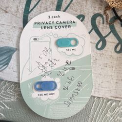 Privacy camera lens cover