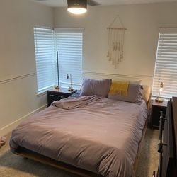 Queen Bed With frame 
