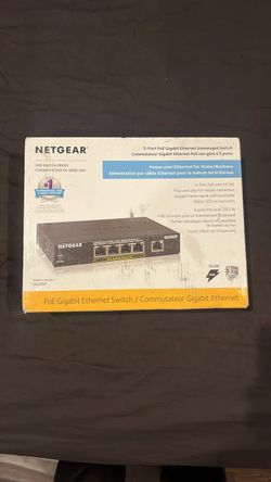 Netgear GS305P 5-Port PoE Gigabit Ethernet Switch